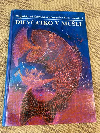 Elena chmelová dievčatko v mušli. rozprávky,