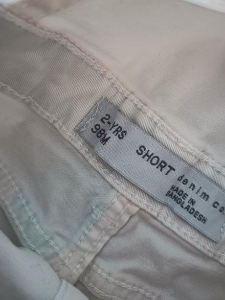 Šortky na traky, primark,98