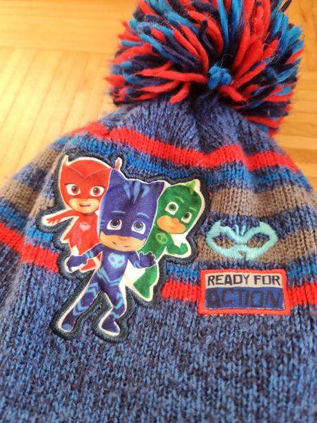 Zimná čiapka pj masks, veľkosť 104/116, 122