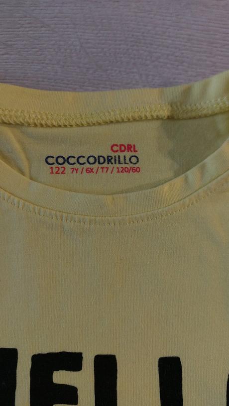 Zlte tricko, coccodrillo,122, coccodrillo,122
