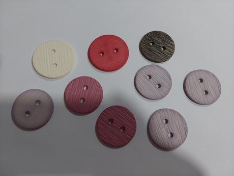 Veľké gombíky 9ks, 