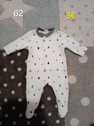 Vianocne pyzamo 62, 62