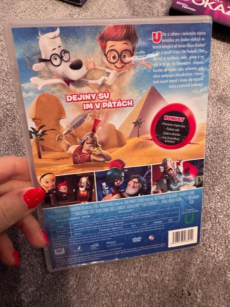 Dvd dobrodružstvo pána peabodyho&shermana, 