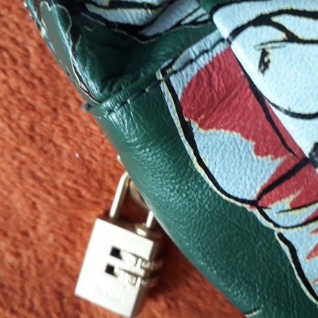 Taška, kabelka tmavozelená,