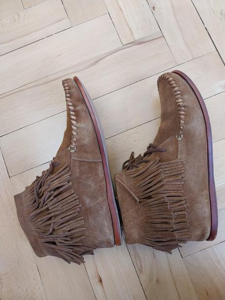 Topshop hnede topanky 36 36,5 pc 120, 36