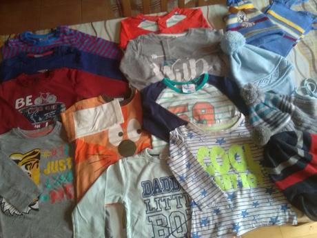 Mega balík-mix oblečenia, 86–98