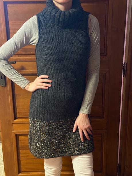 Pletené rolákové šaty, promod,s