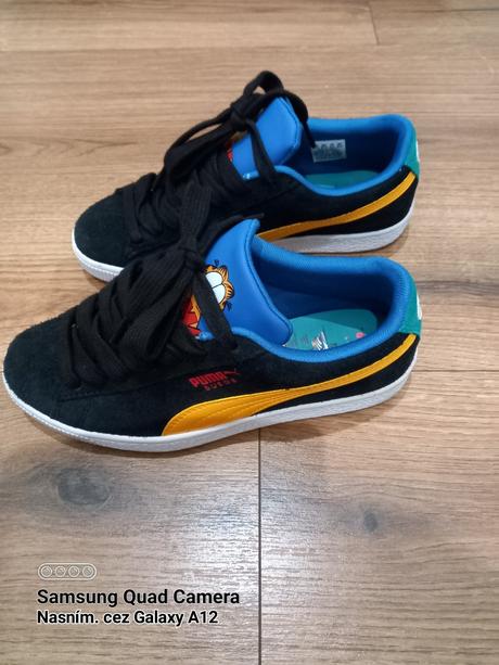 Chlapčenské topánky puma, raz obuté, veľ. 37, puma,37