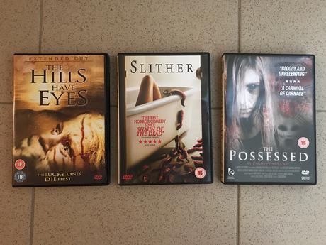 Dvd horory v anglictine, 