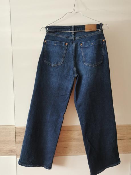 Tmavomodré rifličky zara, zara,36