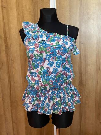 River island - tričko / top /blúzka na jedno plece, river island,m