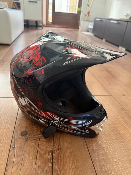 Detska motokros al na štvorkolku prilba heip, xl