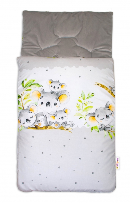 Bavlnený fusak 47 x 95 cm - sivý,