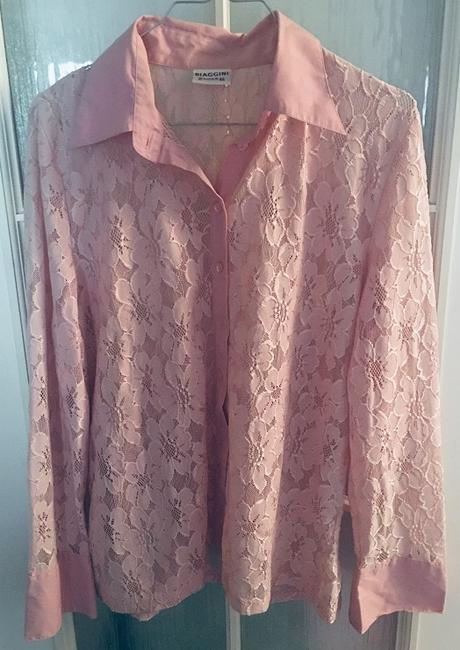 Čipkovaná blúzka s topom zn. laura biaggini, charles vögele,44