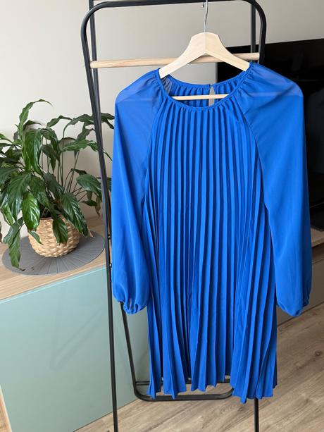 Šaty - nenosené, padavé, voľný strih, 36