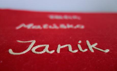 Mikulášske vrecko s menom, 