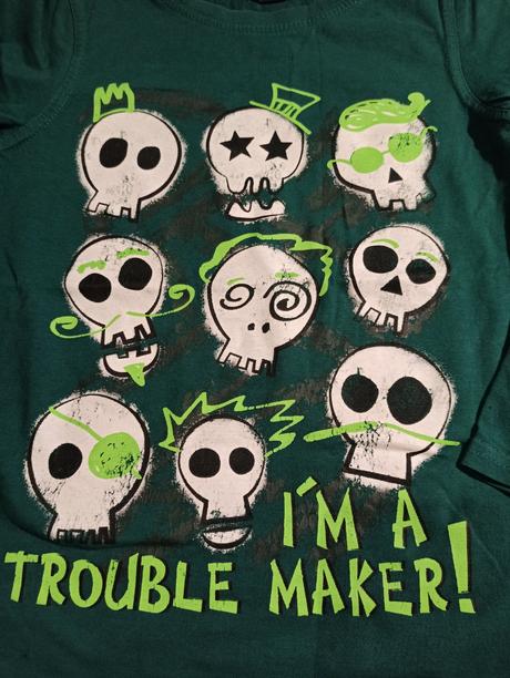 Tričko s lebkami, dopodopo,122