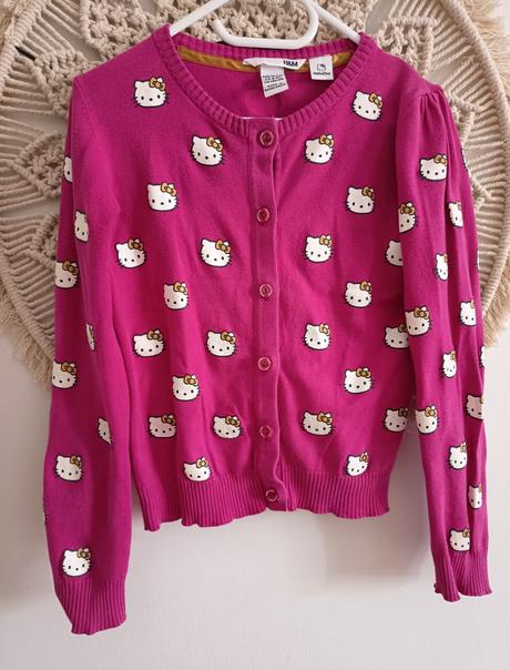 Svetrík hello kitty, h&m,122