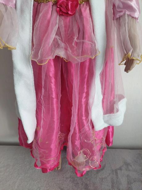 Šípková ruženka karnevalový kostým veľ.116,