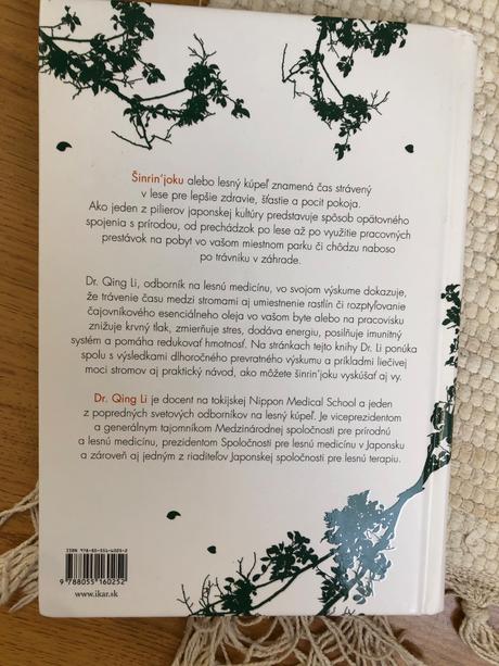 Šinrin'joku - umenie a veda lesného kúpeľa dr. qin, 