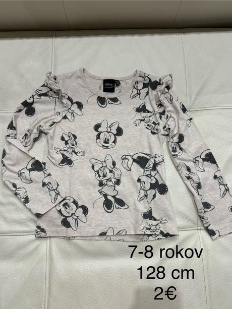 Detské tričko, primark,128
