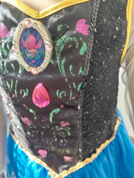 Anna frozen licenčný karnevalový kostým 110-116,