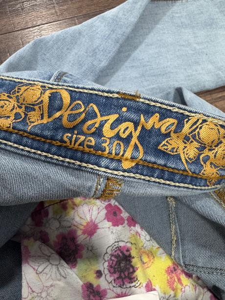 Desigual boho rifle s mandala výšivkou veľ 30, desigual,30