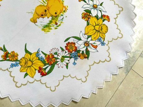 Teflónové obrúsky na veľkú noc/ 5 ks,