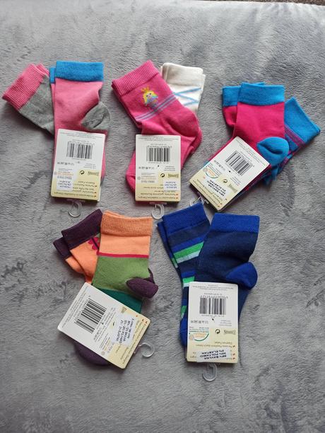 Ponožky, 2 páry, 19-22, 19 / 20 / 21 / 22