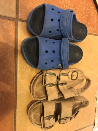 Sandálky 28, crocs,28