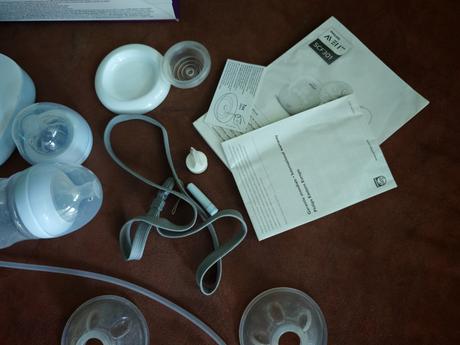 Elektrická odsávačka avent, 