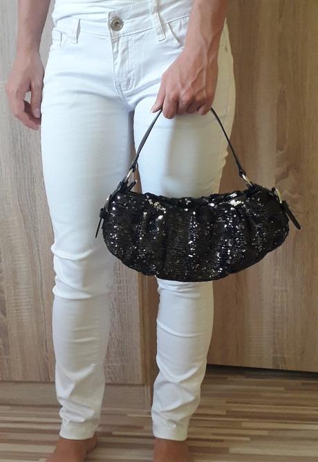 Kabelka s prevracateľnými flitrami deichmann, deichmann