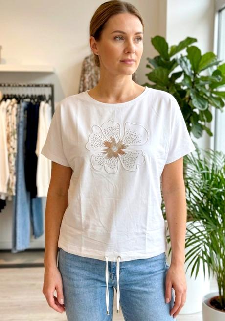 Dámske tričko dole stiahnuté, 36 - xl