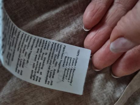 Hnedá batikovaná blúzka s volánmi orsay 38, orsay,38