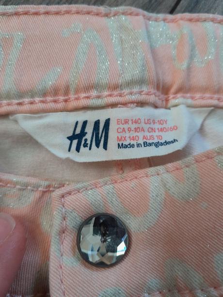 Šortky h&m, h&m,140