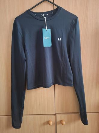 Priliehavé skrátené športové tričko mp, m