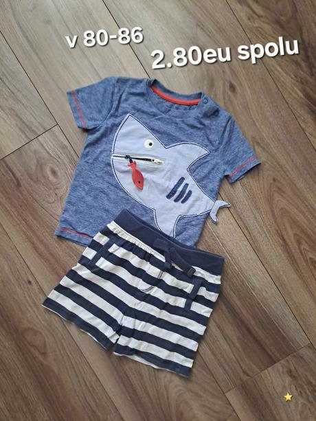 Tričko s kraťaskami, 80