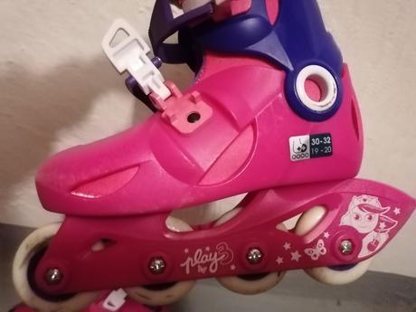Detské kolieskové korčule, 30