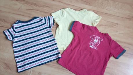 3x tričko na leto - 86, h&m,86