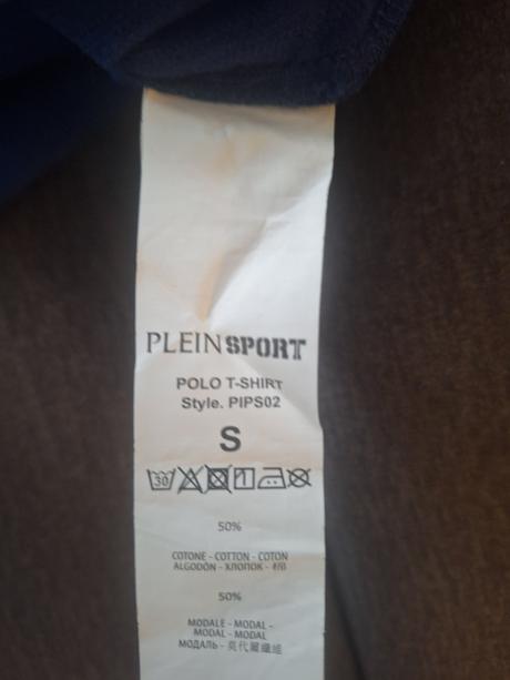 Polo tričko philip plein s, dvakrát oblečené, s