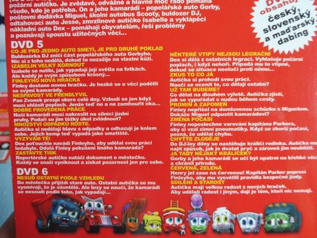Dvd finley - 8 ks, 