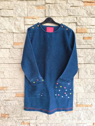 Jesenné šaty 122/128, 122