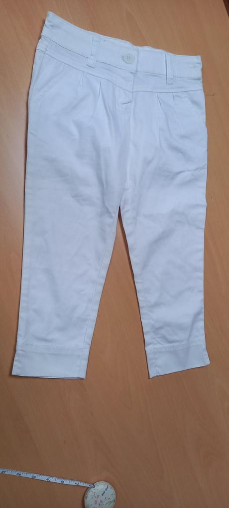 Elegantné 3/4 nohavice, next,122