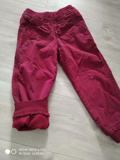 Nohavice zateplené, 110