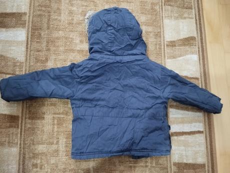Zimná bunda s kožušinkou, f&f,80