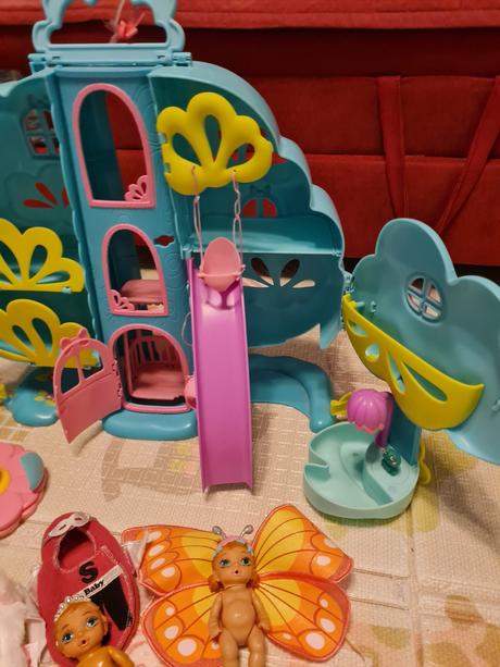 Baby born stromovy strom s baby born mini babikami, 