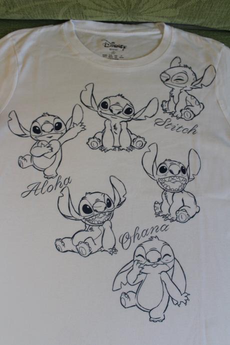 Stitch hodinky a tričko, disney