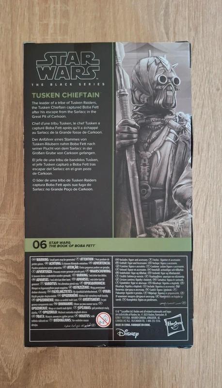 Nová figúrka hasbro star wars tusken chieftain,