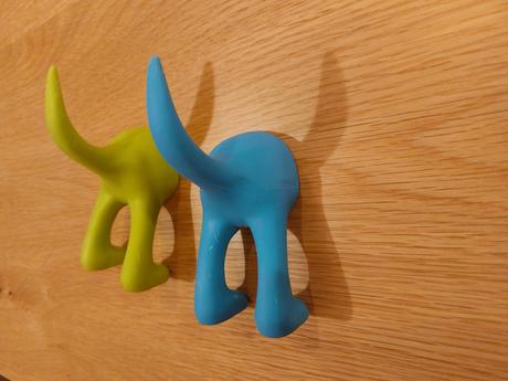 2 ks - vešiak ikea psí chvostík, 