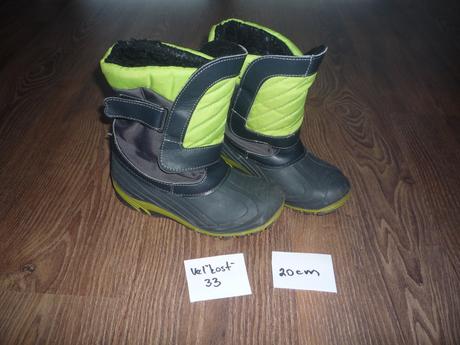 Zateplené gumené čižmy, 20